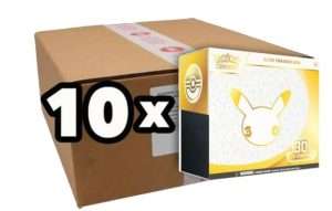Pokémon TCG: 30th Celebration Elite Trainer Box Case (10 stk.) 🇬🇧