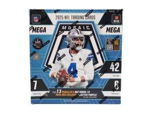 2025 Panini Mosaic Football Mega Box – Reactive Purple Parallels! 🇬🇧