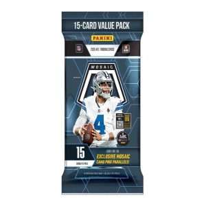 2025 Panini Mosaic Football 15-Card Value Pakke 🇬🇧