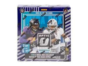 2025 Panini Donruss Optic Football Mega Box – (Blue Hyper Parallels!) 🇬🇧