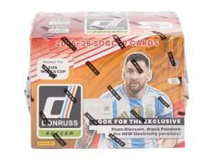 2025/26 Panini Donruss Road to FIFA World Cup Soccer Hobby International Box 🇬🇧