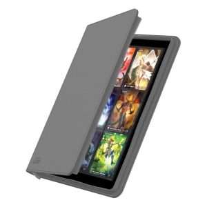 ULTIMATE GUARD ZIPFOLIO 360 18-POCKET XENOSKIN – GREY