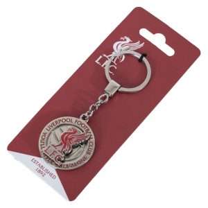 Liverpool FC Nøglering – Fidget Spinner med Liver Bird-logo