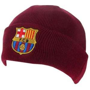 FC Barcelona Hue – Bordeaux med broderet klub logo