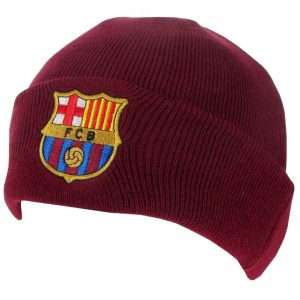 FC Barcelona Hue – Bordeaux med broderet klub logo