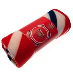 Arsenal FC Fleecetæppe – Rødt Pulse Design 125 × 150 cm