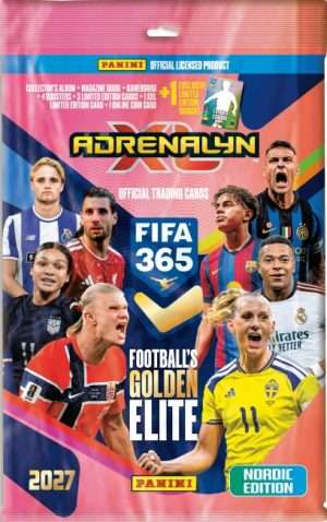 Panini FIFA 365 Adrenalyn XL 2027 – Starterpakke Nordic Edition