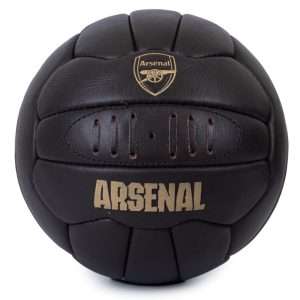 Arsenal FC Retro Heritage Fodbold – Ægte Læder – Str. 5
