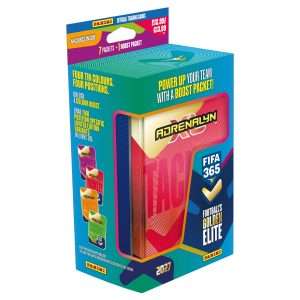 PANINI FIFA 365 ADRENALYN XL 2027 – RED CLASSIC TIN – DEFENDER BOOST 🇬🇧