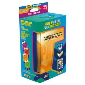 PANINI FIFA 365 ADRENALYN XL 2027 – ORANGE CLASSIC TIN – MIDFIELDER BOOST 🇬🇧