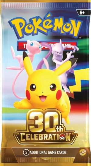 Pokémon TCG – ME05.5 Mega Evolution: 30th Celebration – Boosterpakke 🇬🇧