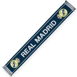 Real Madrid Halstørklæde – Marineblåt med Klublogo